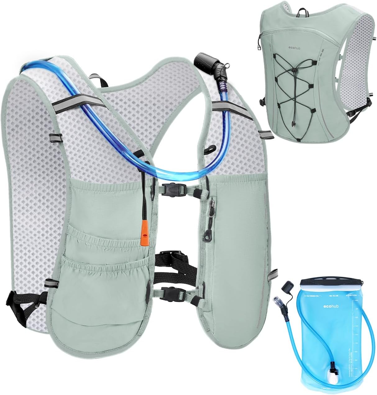 ECOHUB Running Hydration Vest Backpack for Outdoor Sports