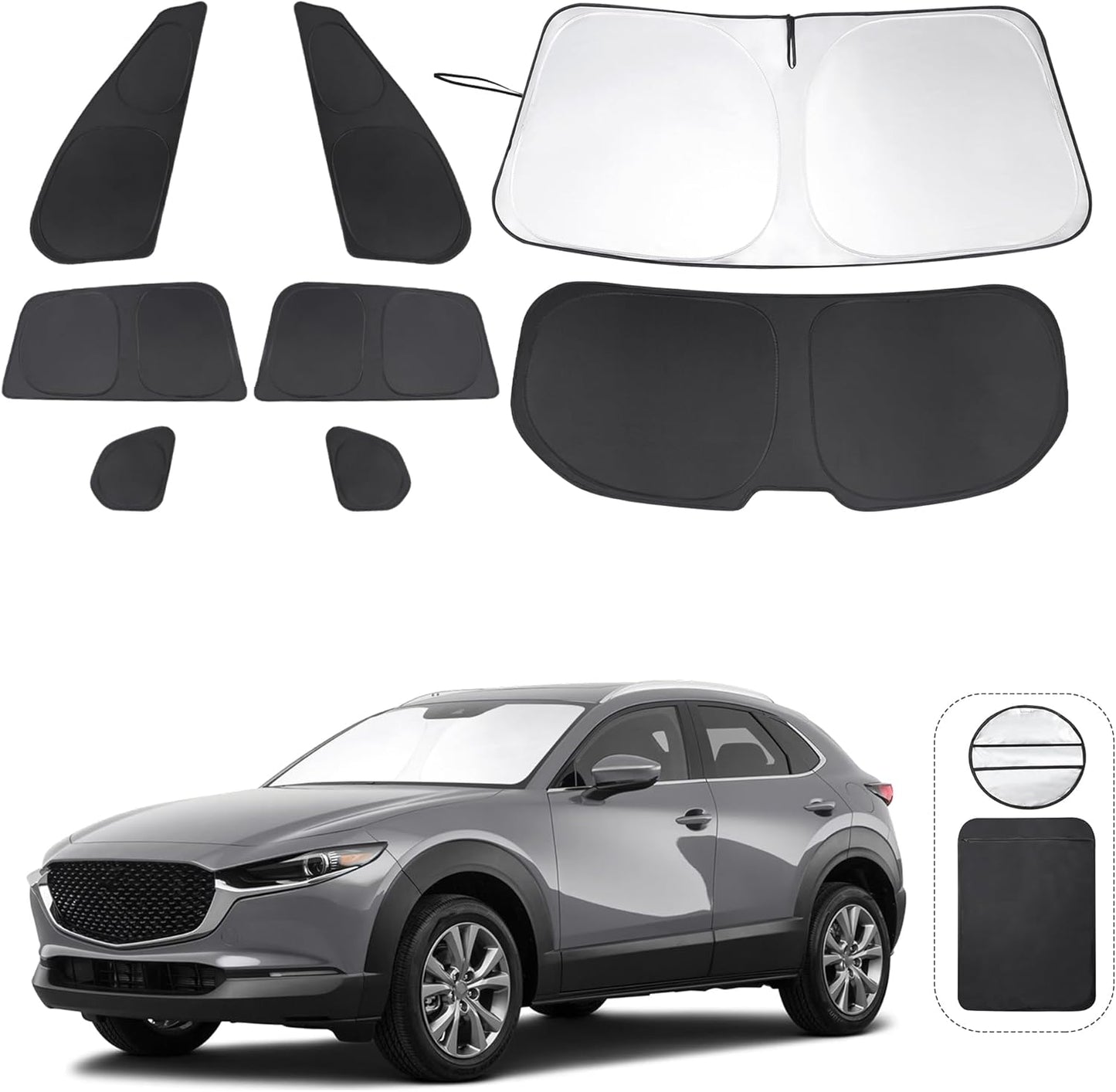 Custom Fit Window Shades for Mazda CX-30 2019-2025 Models