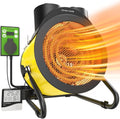 Greenhouse Heater with Thermostat 1500W - Fast Heating for Small