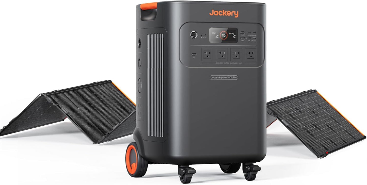 Jackery Solar Generator 5000 Plus: Ultimate Home Power Backup