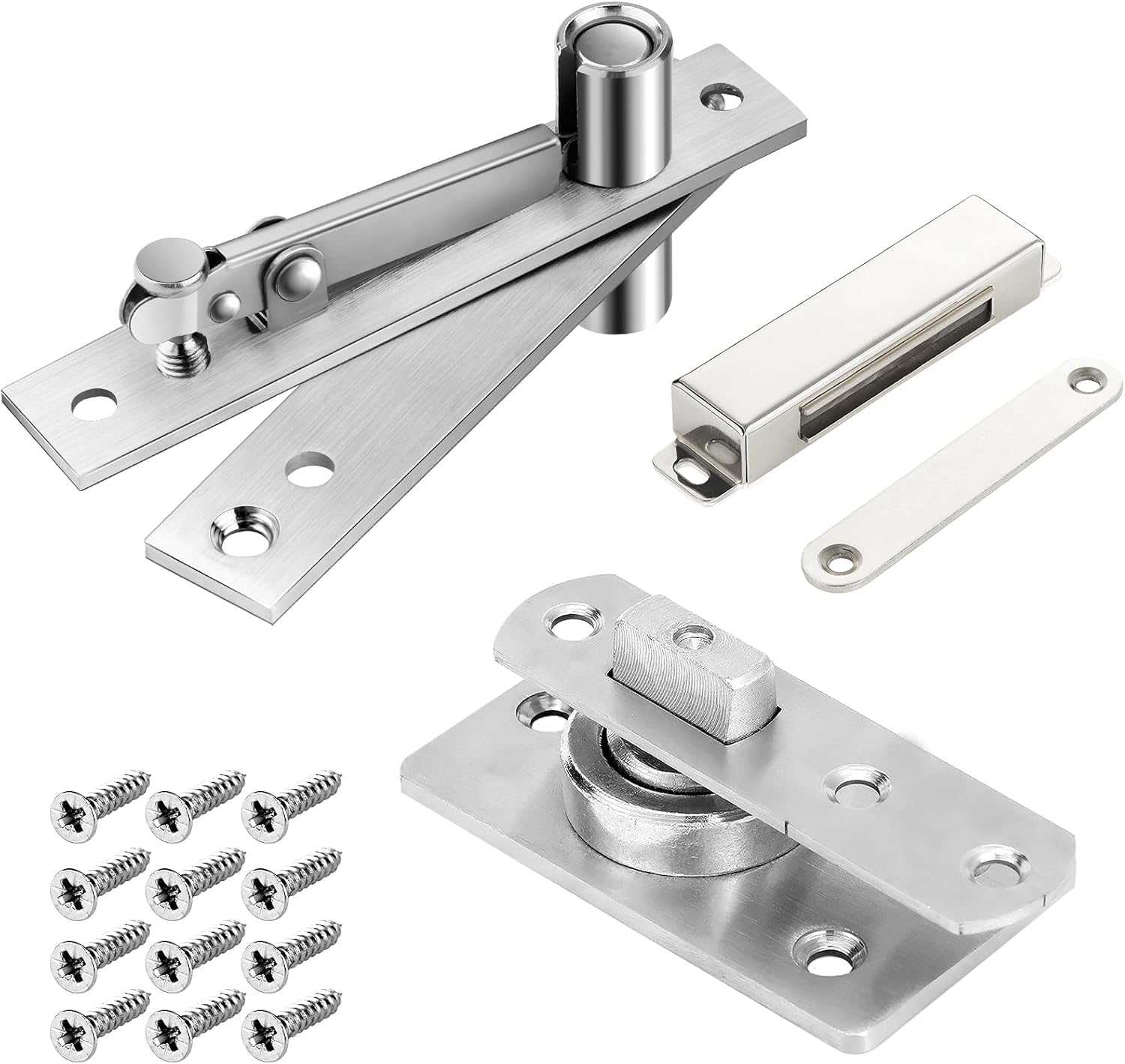330 LBS Pivot Hinge Set for Large Heavy Wood Doors