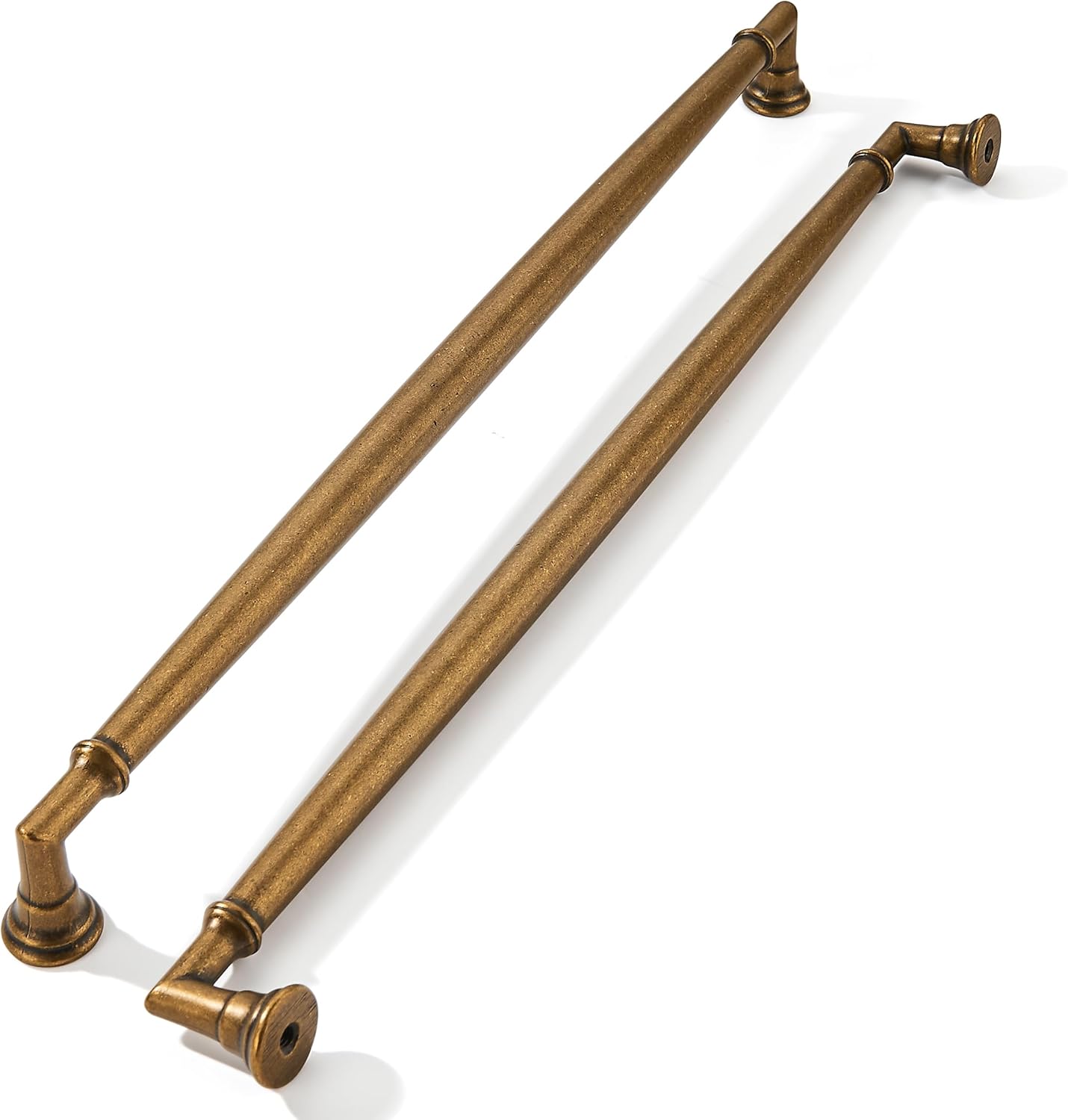 Antique Brass Cabinet Pulls Heavy Duty 18 Inch Vintage Handles