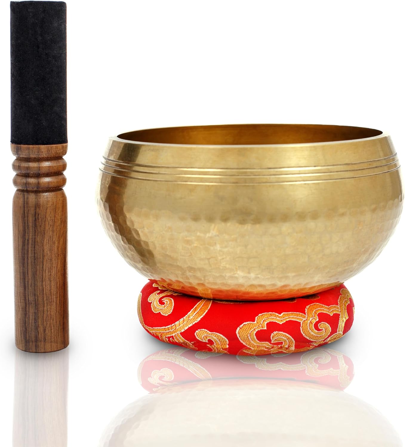 Large Master Healing Tibetan Singing Bowls Set for Meditation
