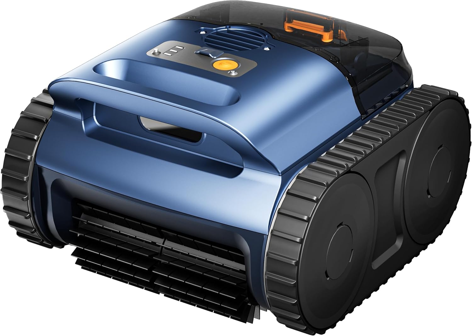 Cordless Robotic Pool Vacuum with Advanced Navigation System
