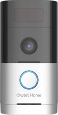 Owlet Home Smart Doorbell | HD Video, AI Motion Detection, 2-Way Audio