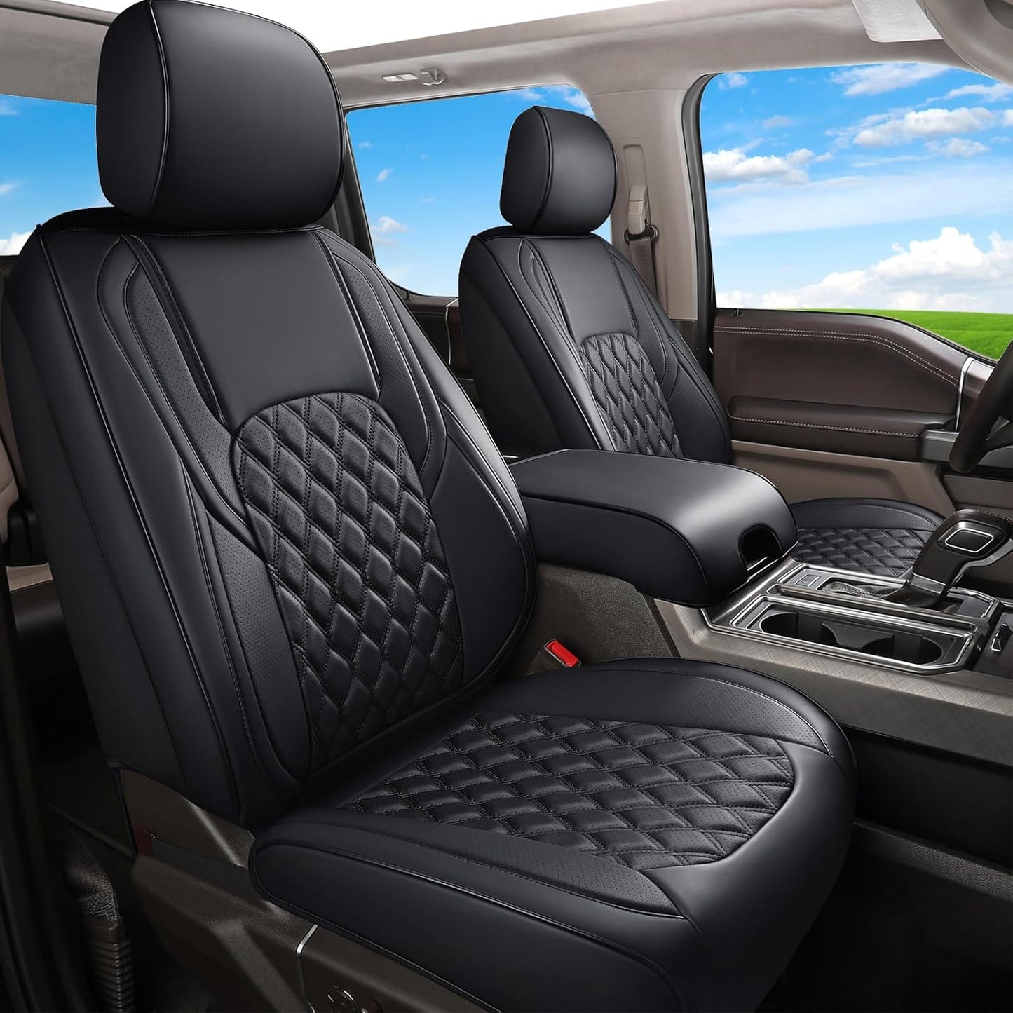 Custom Fit Tacoma Front Seat Covers for 2016-2023 Models