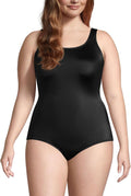 Lands' End Women's Chlorine Resistant Soft Cup Tugless Sporty One Pull