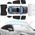 8PCS Windshield Sun Shade Kit for 2016-2021 Honda Civic 10th Gen