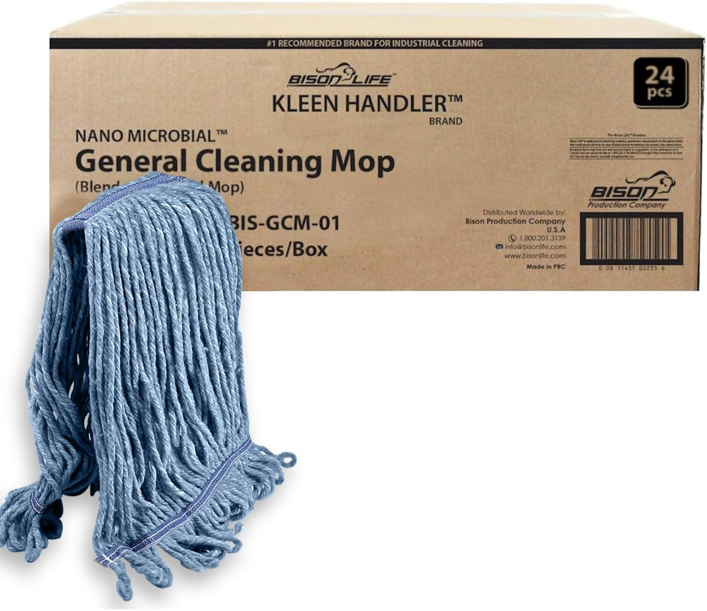 KLEEN HANDLER Heavy Duty Mop Head Replacement for Efficient Cleaning