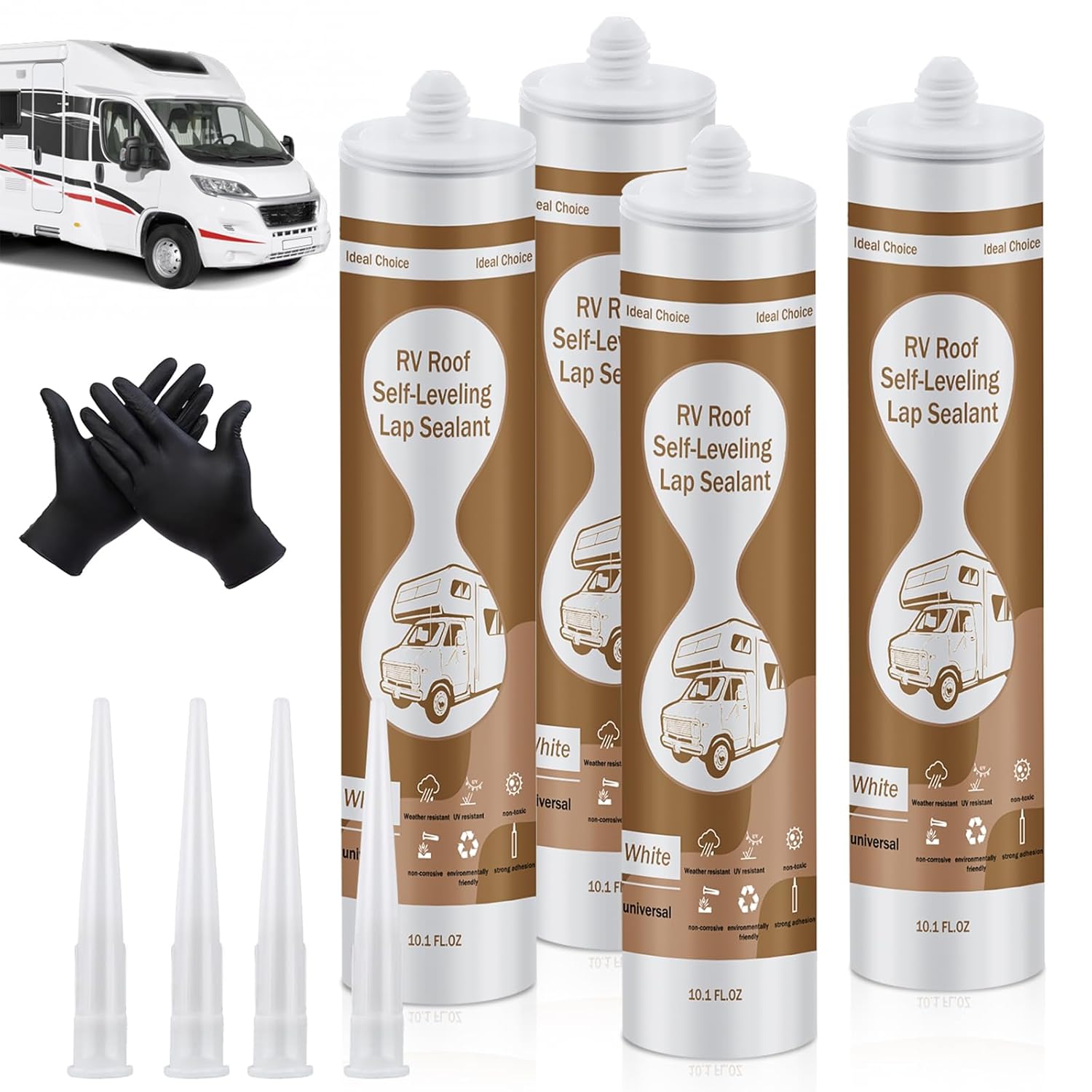 Self Leveling RV Roof Sealant for Waterproof Repairs and Maintenance