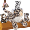 MorisMos Cheetah Stuffed Animal with Babies 18ft Large Mommy Cheetah