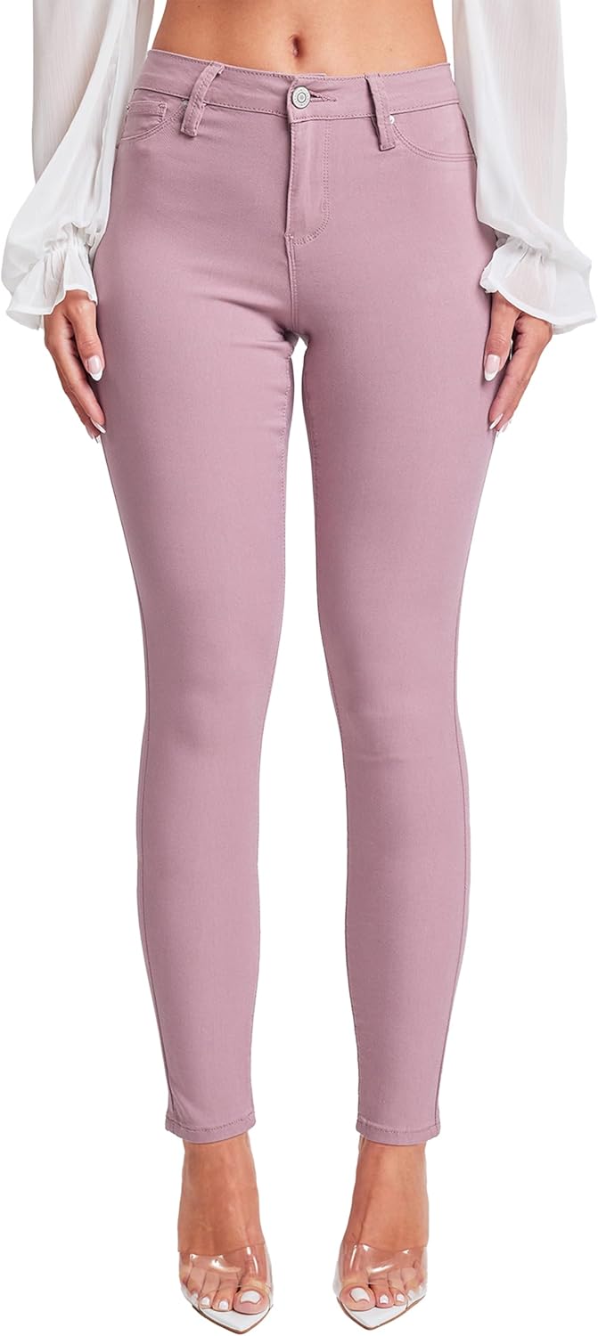YMI Women's Hyperstretch Skinny Work Casual Mid-Rise Pants Review