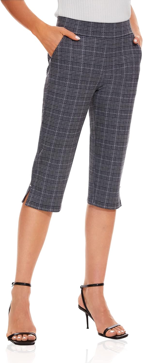 Ginasy Capri Pants for Women - Casual Summer Dressy Leggings