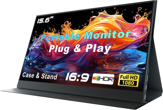 XINHENGTAI 15.6 FHD Portable Monitor - Ultimate Second Screen