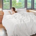 100% Linen California King Duvet Cover Set - Cooling Breathable