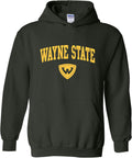 College Arch Logo Hoodie for Fans - Unisex Cotton Blend