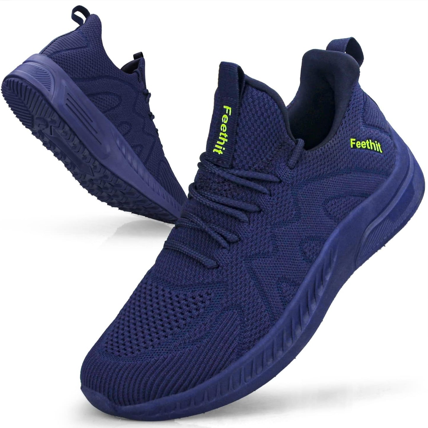 Feethit Mens Non Slip Walking Sneakers for All Day Comfort