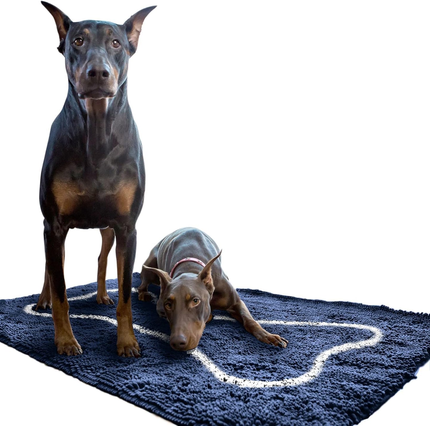 Ultra Absorbent Microfiber Dog Doormat for Muddy Paws