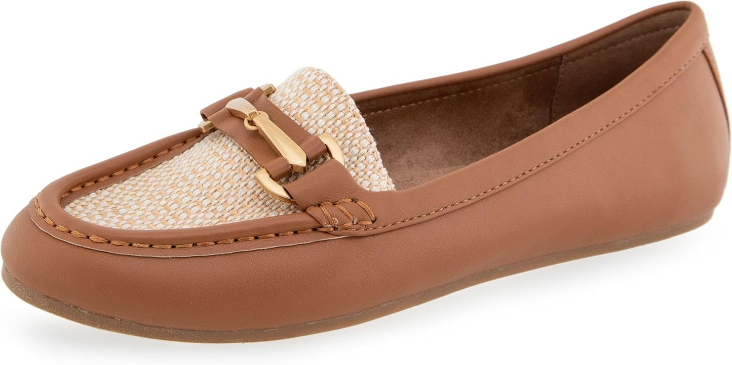 Aerosoles Womens Day Drive: Comfortable Slip-On Flats for All-Day Wear