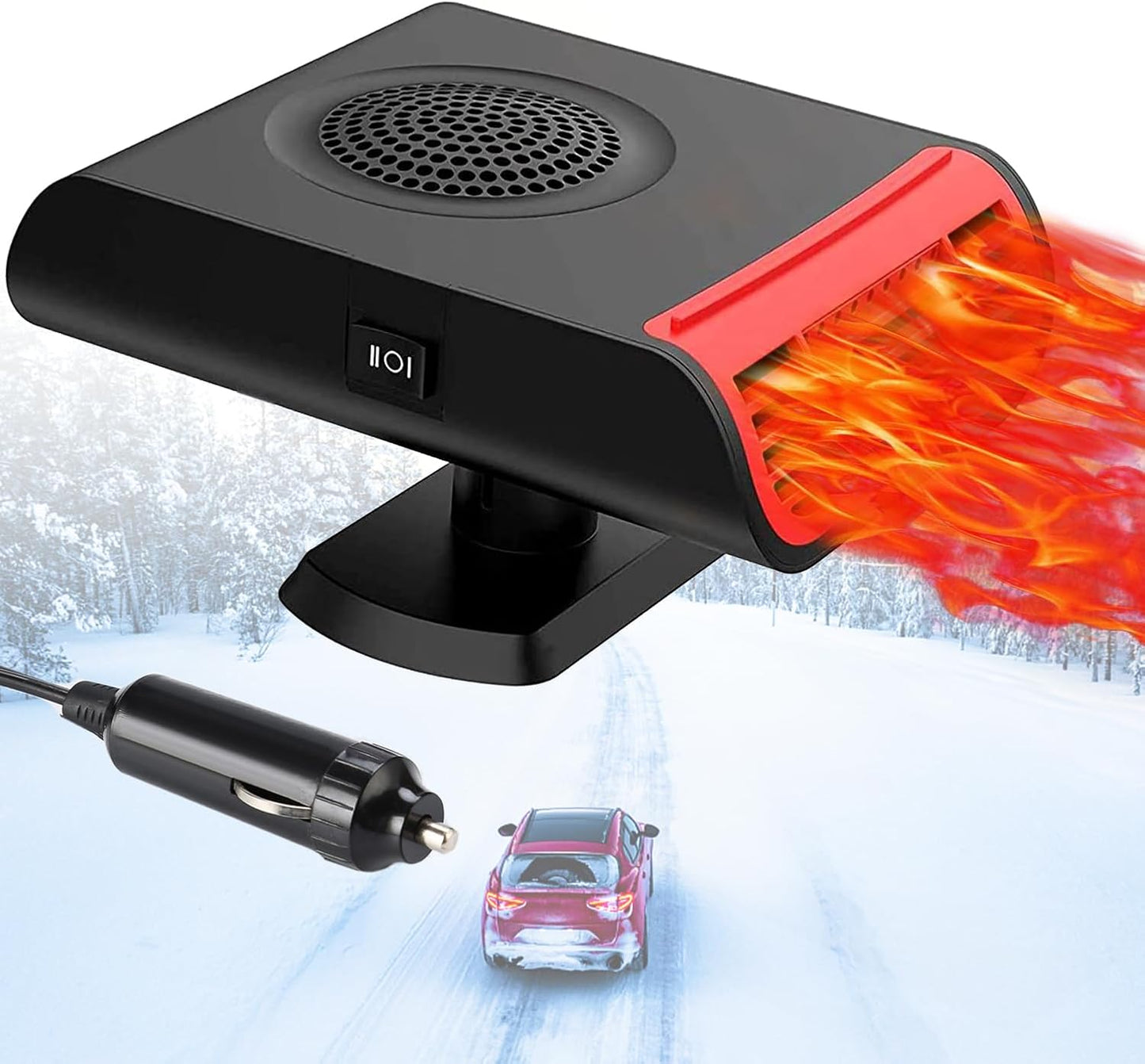 Fast Defrost 12V Car Heater by Leaflai