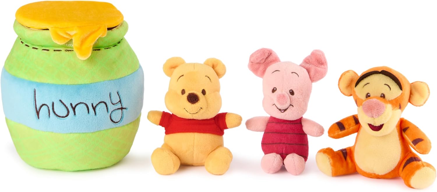 Winnie The Pooh Plush Playset with Tigger and Piglet for Kids