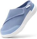 Women's Extra Wide Diabetic Slippers - FitVille Slip On Mules