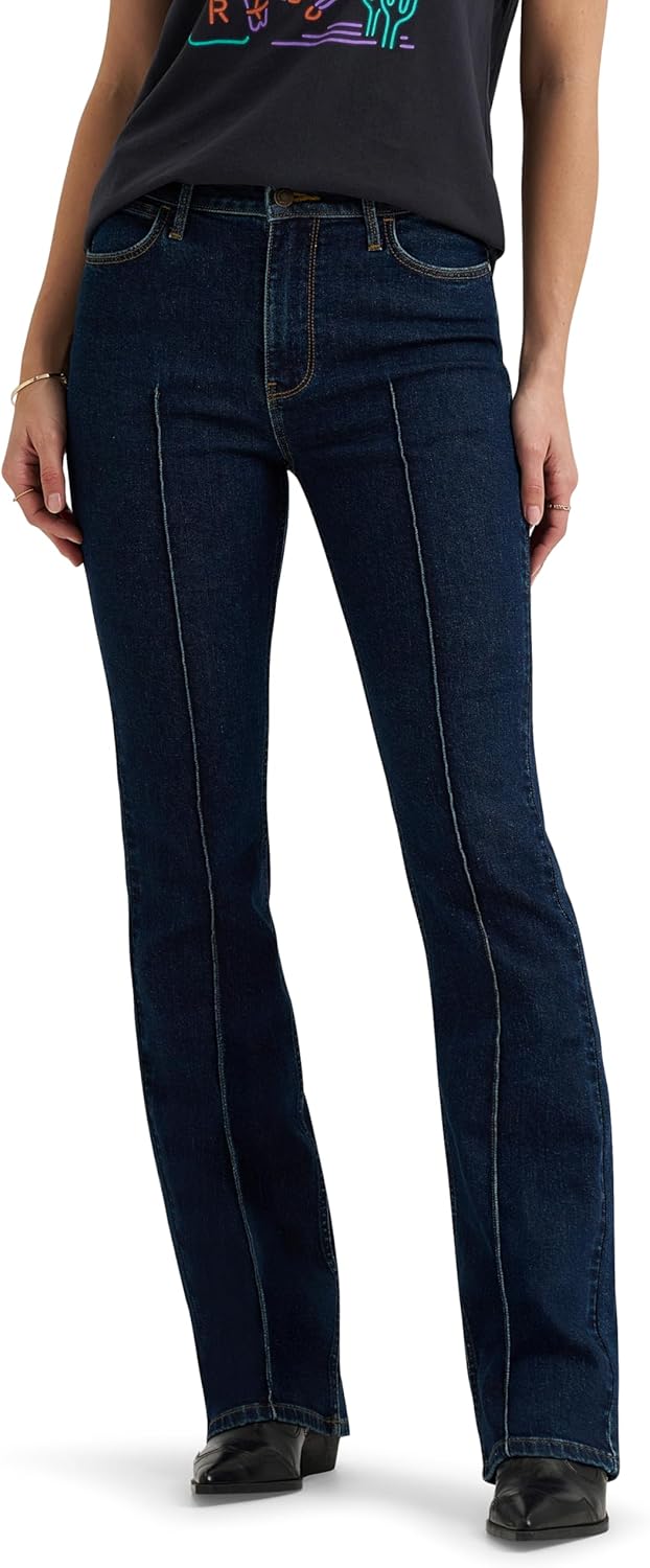 Wrangler Women's High Rise Bootcut Jean for Timeless Style