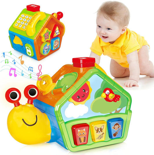 Musical Snail Toy - Early Learning Fun!