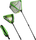 Black Paw Floating Folding Fishing Net 18in Hoop - Kayak Ready