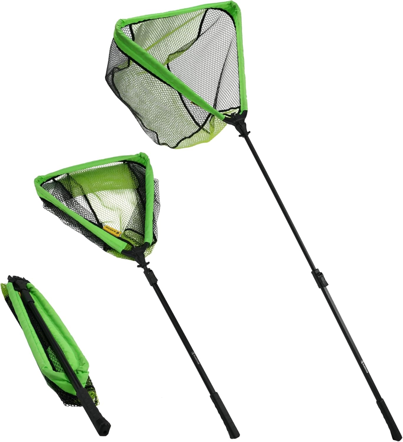 Black Paw Telescopic Fishing Net: Floats & Folds Easily!