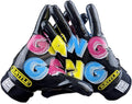 Back of Hand Football Gloves by Battle Sports for Superior Grip