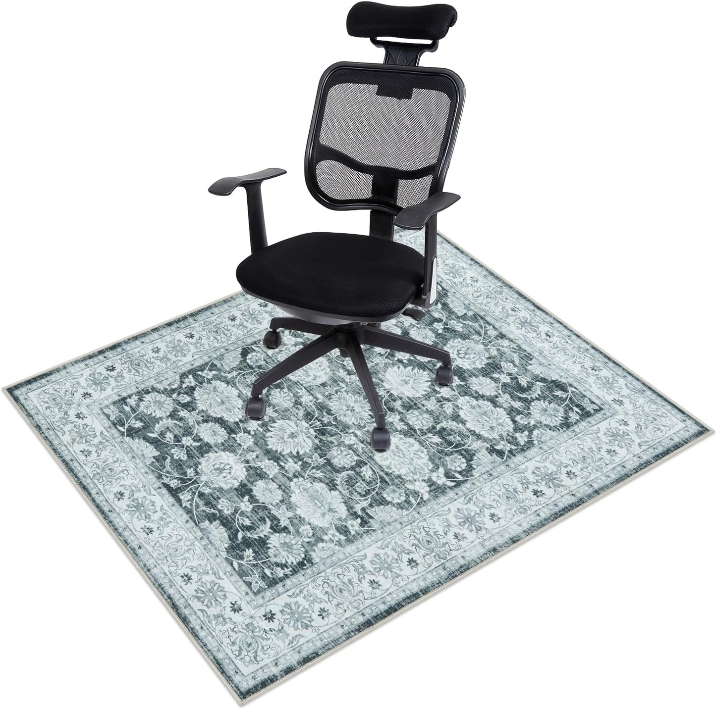 Anidaroel Non-Slip Chair Mat - Hardwood Floor Protector
