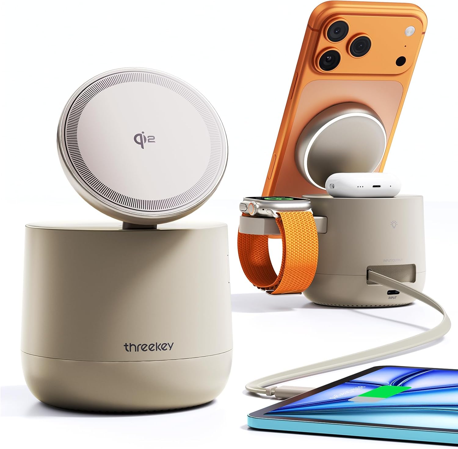 4 in 1 Magsafe Wireless Charging Station for Apple Devices