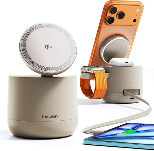 4 in 1 Magsafe Wireless Charging Station for Apple Devices
