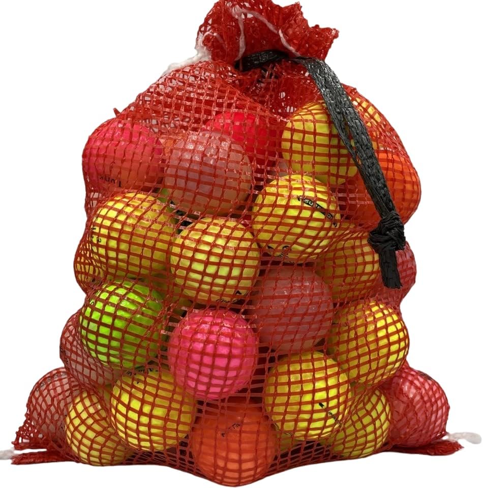 72 Colored Used Golf Balls in Excellent Condition