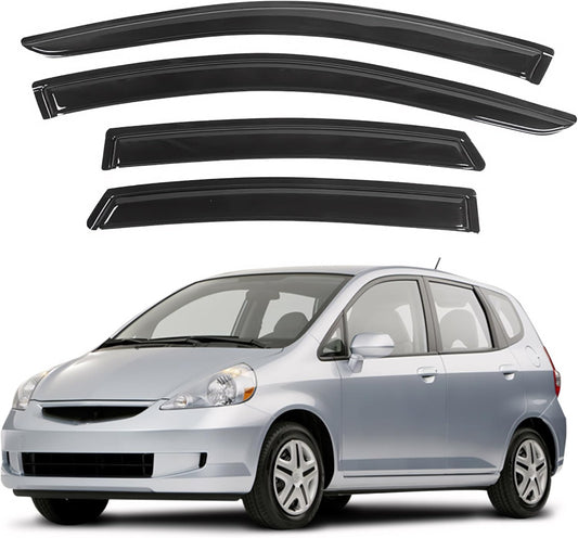 IG Window Visor for Honda Fit 2007-2008 - Durable Rain Guard