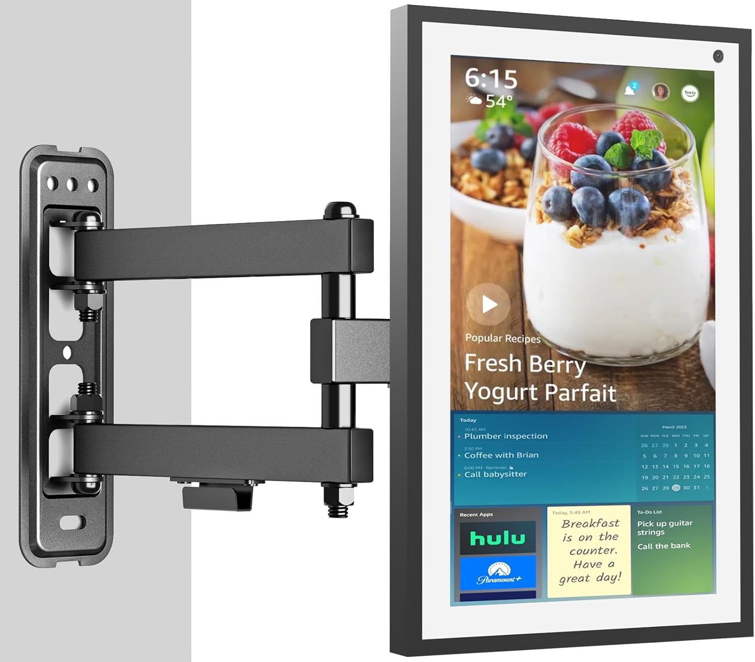 PUTORSEN Wall Mount for Echo Show 21 and Echo Show 15 Devices