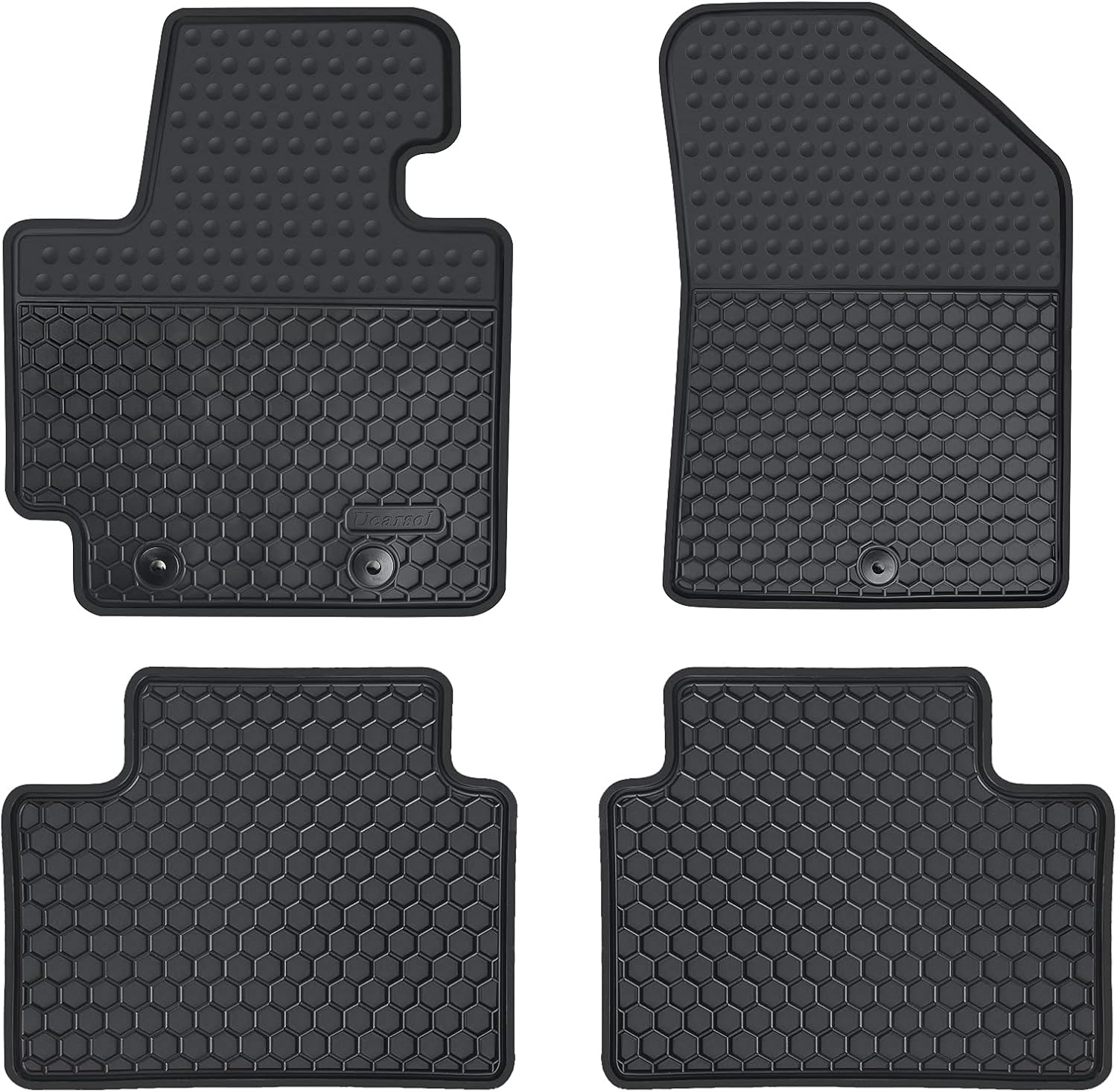 Custom Fit Car Floor Mats for Kia Soul - Heavy Duty Rubber