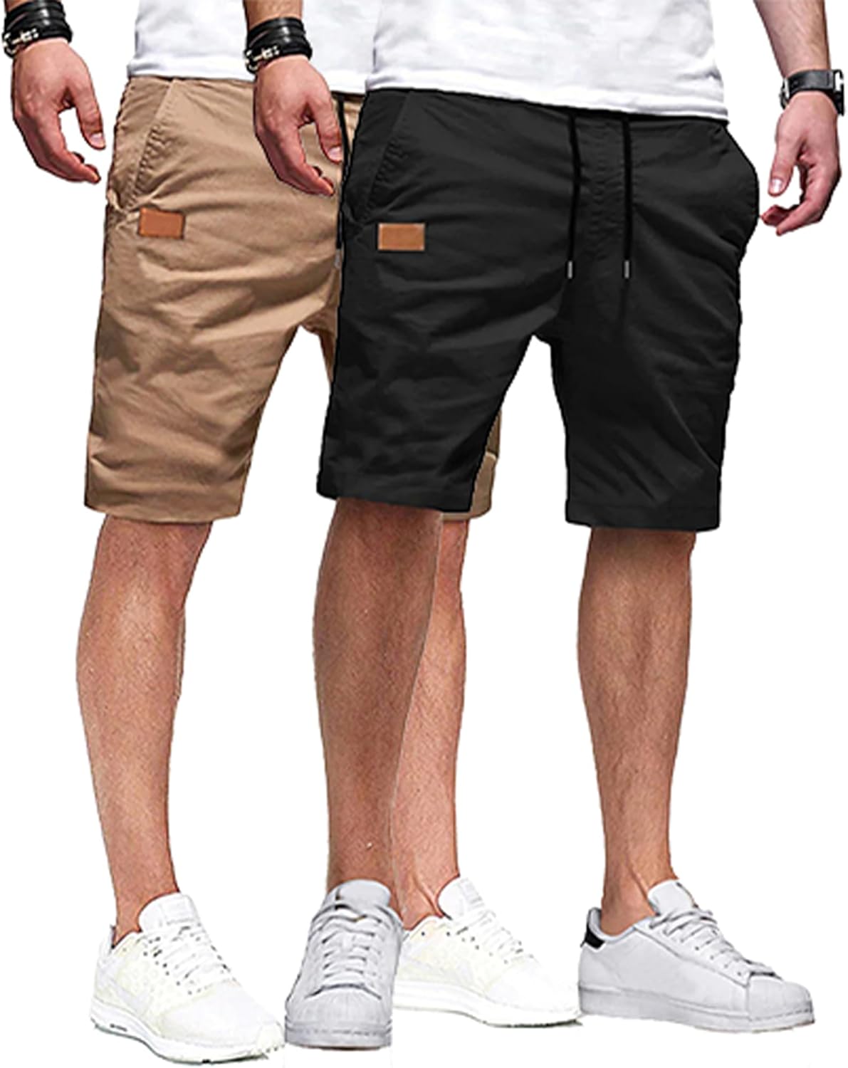 JMIERR Mens Casual Shorts - Comfortable Stretch Twill Design
