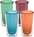 Tervis Clear & Colorful Double Walled Insulated Tumbler 16oz 4pk