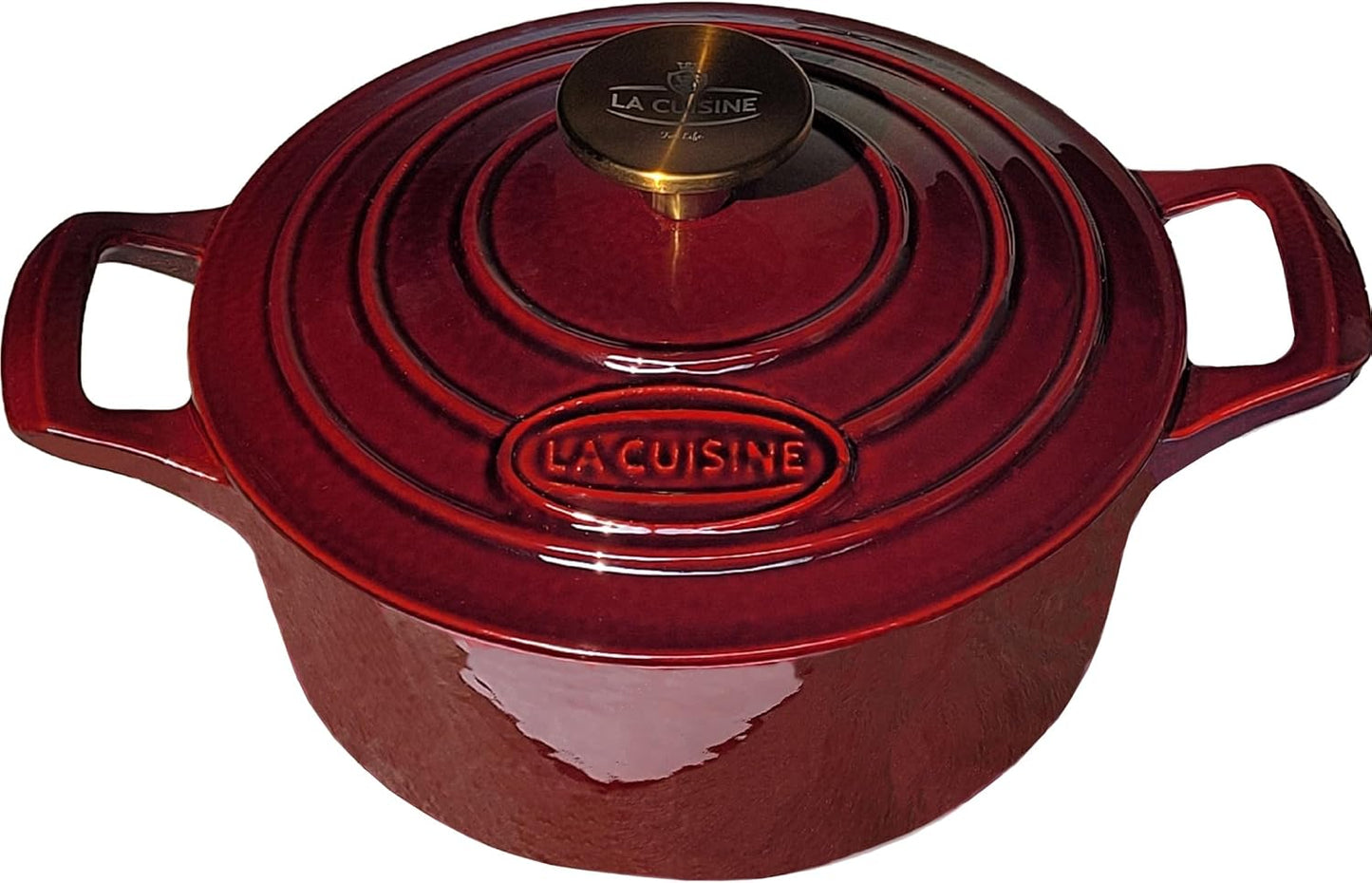 La Cuisine Enameled Cast Iron Dutch Oven for Versatile Cooking
