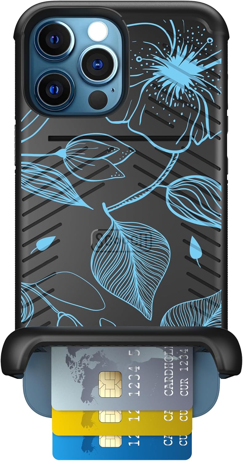 Scooch Wingmate Wallet Case for iPhone 12 Pro Max with RFID
