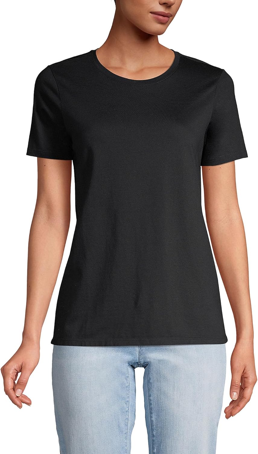 Relaxed Supima Cotton Crew Neck T-Shirt for Everyday Comfort
