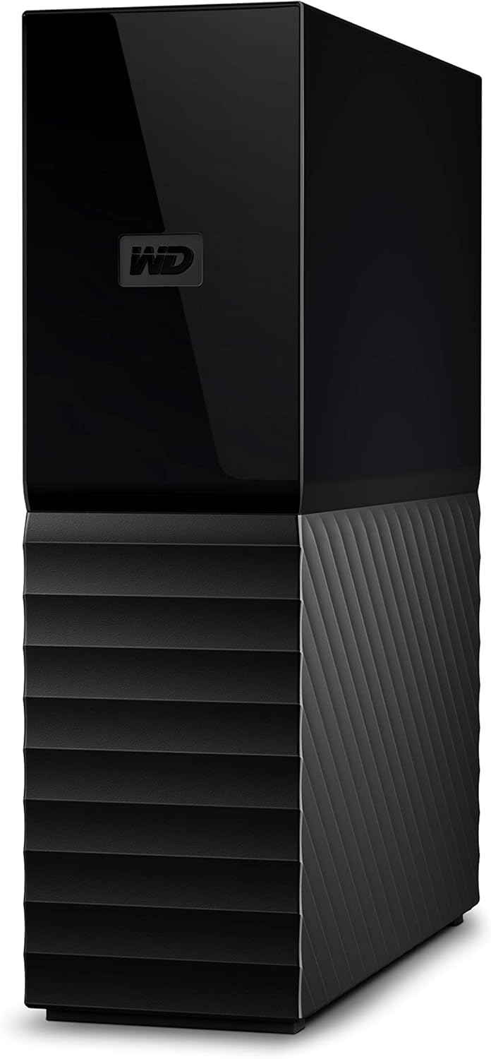 18TB WD My Book External HDD - Password Protection & Auto Backup