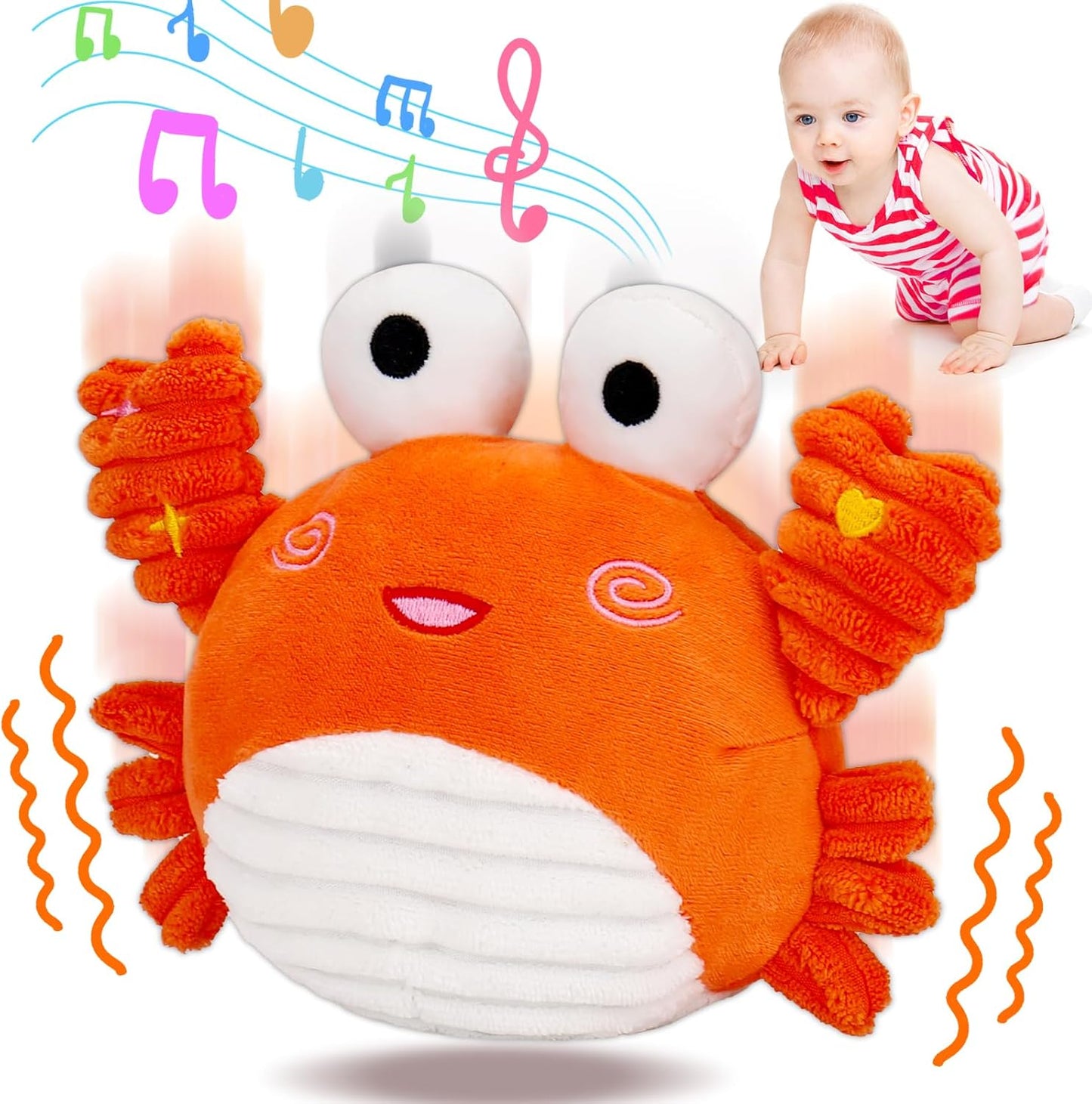 Crab Baby Toy: Interactive Learning Fun!