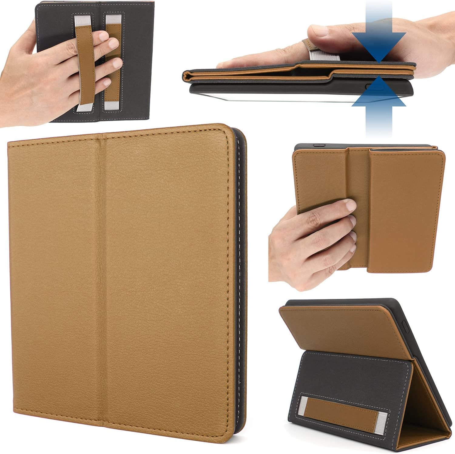 E-Reader Case for Kindle Oasis 10th and 9th Gen - Brown Cover