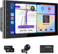 7 Double Din Car Stereo with Wireless CarPlay & Android Auto - Smart
