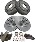TRQ Front & Rear Brake Pad & Rotor Kit for Ford Ranger 2003-2009