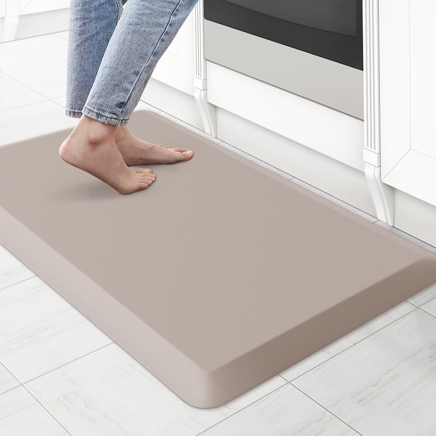 KitchenClouds Anti Fatigue Kitchen Mat for Comfort and Safety