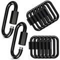 50PCS 3 in Heavy Duty Quick Links 1200 LB Capacity - Black